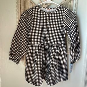 Girls long sleeves Dress, size 6/6x from Cat&Jack, Target,Black&White